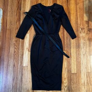 Pinup Girl | Mesh V Wiggle Dress